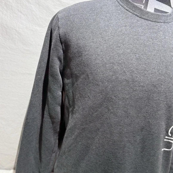 Calvin Klein Sweatshirt CK Jeans Black Embroidered Made In USA Size L - Picture 6 of 11